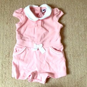 Adorable Janie & Jack romper 0-3 mos